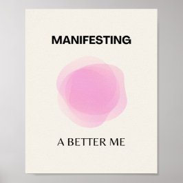 Manifest, Manifest, Positief Spiritueel Poster