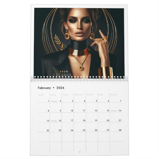Manifest Queen | luxeplanner Kalender (Feb 2026)