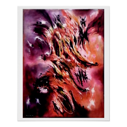 "Manifest van kosmische betekenis", Poster (Voorkant)