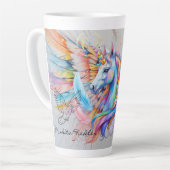 Manifest Your Dreams-Latte Mug Latte Mok (Linkerhoek)
