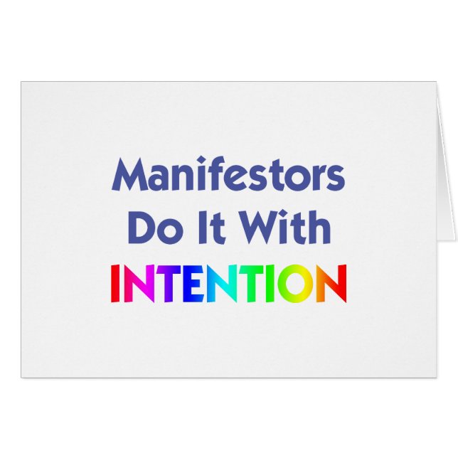 Manifestanten doen het met aandacht (Voorkant Horizontaal)