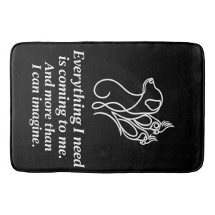 Manifestatie Affirmatie Quote Badmat
