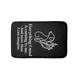 Manifestatie Affirmatie Quote Badmat