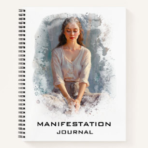 *~* Manifestatie AP85 Manifesterende jonge meisje Notitieboek