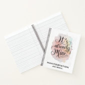 *~* Manifestatie AP85 Wet van Aantrekking Notitieboek (Binnen)