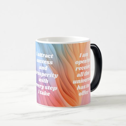 Manifestatie bevestiging magische mok (Voorkant rechts)