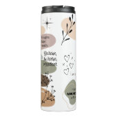 Manifestatie Custom Name Law of Attraction Thermosbeker (Achterkant)