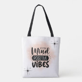 Manifestatie Custom Name Law of Attraction Tote Bag (Achterkant)
