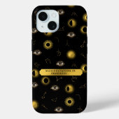 Manifestatie Hemelse Zon & Maan Zodiac Eye Case-Mate iPhone Case (Achterkant)