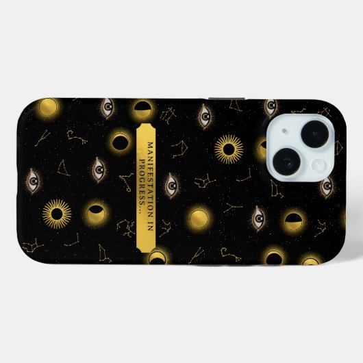 Manifestatie Hemelse Zon & Maan Zodiac Eye Case-Mate iPhone Case (Achterkant (horizontaal))