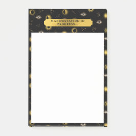 Manifestatie Hemelse Zon & Maan Zodiac Eye Post-it® Notes