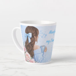 Manifestatie Latte Meisje Mok | Cadeau voor Koffie