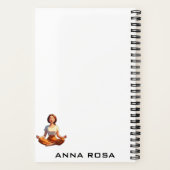 *~* Manifestatie Manifestatie Mediterende Meisje A Notitieboek (Achterkant)