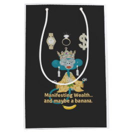 Manifestatie Rijkdom Aap zen kunst Medium Cadeauzakje