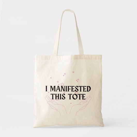 Manifestatie van deze Tote Roze Bag (Voorkant)