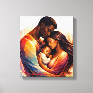 Manifestatie van Liefde Canvas Afdruk