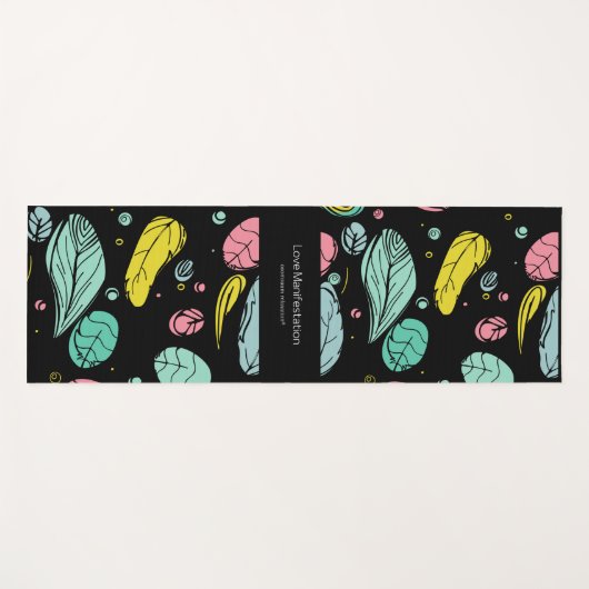 Manifestatie Yoga Mat door Ooomsuum Relaxy® (Voorkant (horizontaal))