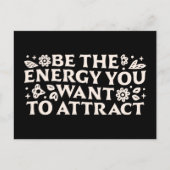 Manifestatiebevestigingen wet van aantrekking briefkaart (Voorkant)