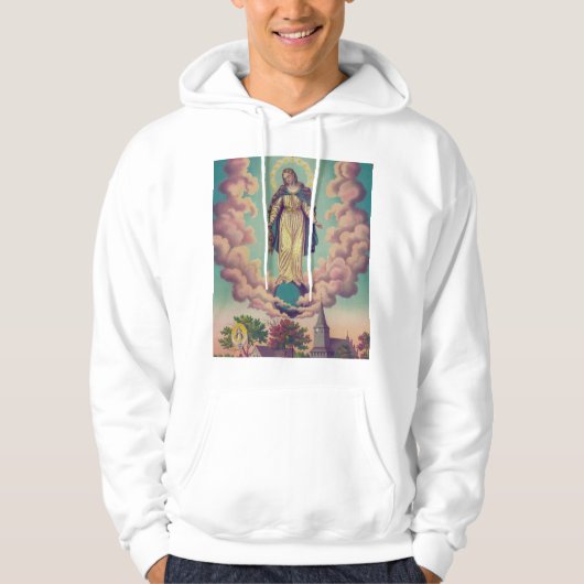 Manifestaties van de Maagd Mary 1879 Hoodie (Voorkant)