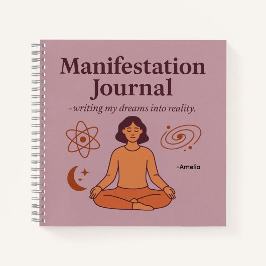 Manifestation Journal for Dreamers Notitieboek (Voorkant)