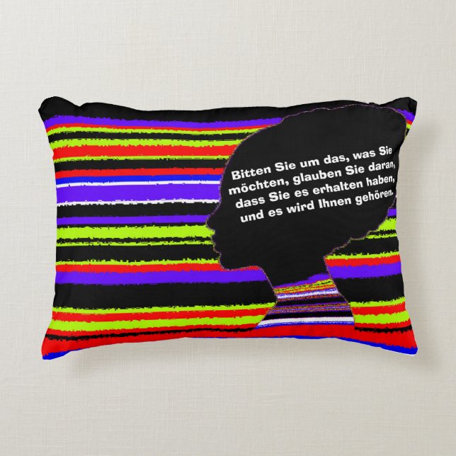 Manifestation Pillow Accent Kussen (Voorkant)