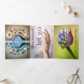 Manifestations, open to receive drieluik wenskaart (Binnen)