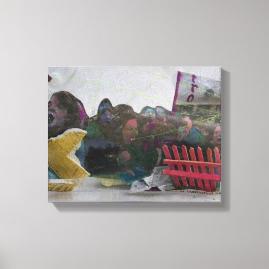 Manifestatistiek K7 1986 gemengd-media C Canvas Afdruk (Voorkant)