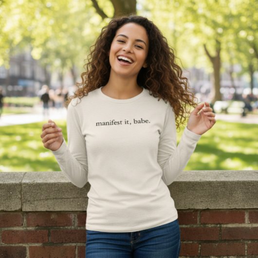 Manifesteer het schatje Dames T-shirt