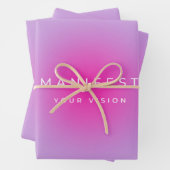 Manifesteer uw visieverloop inpakpapier vel (In situ)