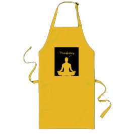 Manifesteren van visuele meditatie voor positieve  lang schort