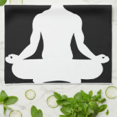 Manifesteren van visuele meditatie voor positieve theedoek (Gevouwen)