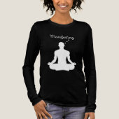 Manifesteren van visuele meditatie voor positieve  Tri-Blend shirt (Voorkant)