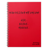 MANIFESTEREND NOTITIEBOEK (Voorkant)