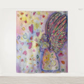 Manifesterend universe Angel Tapestry Wall Art Dec Wandkleed (Voorkant)