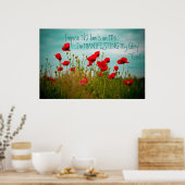 Manifesterende glorie-tweeslachtige Isaiah 60:1-2  Poster (Keuken)