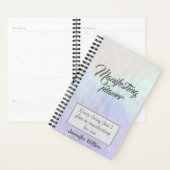 Manifesterende holografische affirmatie planer planner (Display)