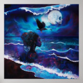 Manifesterende Intentie Witchy AI Art Matte Waarde Poster (Voorkant)