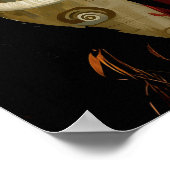 Manifesterende Intentie Witchy AI Art Matte Waarde Poster (Hoek)