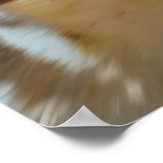 Manifesterende Intentie Witchy AI Art Matte Waarde Poster (Hoek)