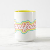 Manifesterende Mok, Manifesterende Koffie Mok, Baa Mok (Midden)