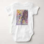 Manifesterende Universe Angel Art Baby-broekpakken Romper (Achterkant)