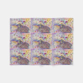 Manifesterende Universe Angel Art Fleece Blankets (Voorkant (Horizontaal))