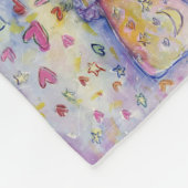 Manifesterende Universe Angel Art Fleece Blankets (Hoek)