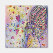 Manifesterende Universe Angel Art Fridge Magnet (Voorkant)