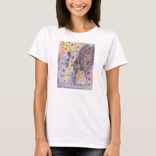 Manifesterende universe Angel Art Women's T-Shirts (Voorkant)