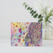 Manifesterende Universe Guardian Angel Art Briefka Briefkaart (Staand voorkant)