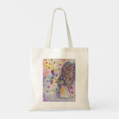 Manifesterende Universe Guardian Angel Art Canvas  Tote Bag (Achterkant)