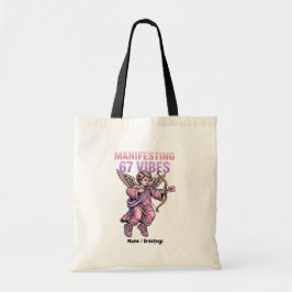 Manifesting 67 Vibes Streetwear Cupid Vintage 90s  Tote Bag