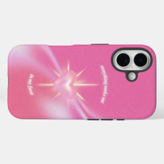 Manifesting phone case (Achterkant (horizontaal))