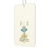 Manifesting Wealth Monkey zen art  Luchtverfrisser (Links)